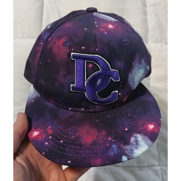 DC City Hunter Washington DC BaseBall Hat Colorful Purple Maroon Snapback Cap - Picture 1 of 3